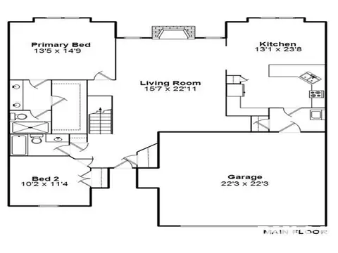 Floorplan - 2704 Johnathan Pl, Springfield, IL 62711 photo 2 of 2
