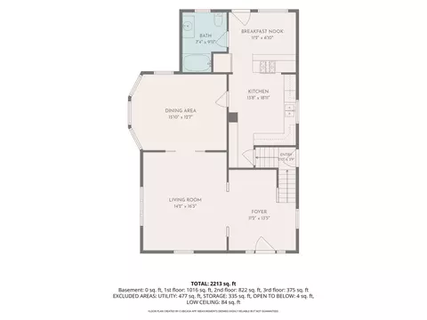 Floorplan - 401 E Keys Ave, Springfield, IL 62702 photo 2 of 5