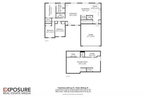 Floorplan - 1005 Post Rd, Springfield, IL 62712 photo 1 of 3