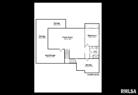 Floorplan - 2820 Whiteside Pl, Springfield, IL 62711 photo 2 of 2