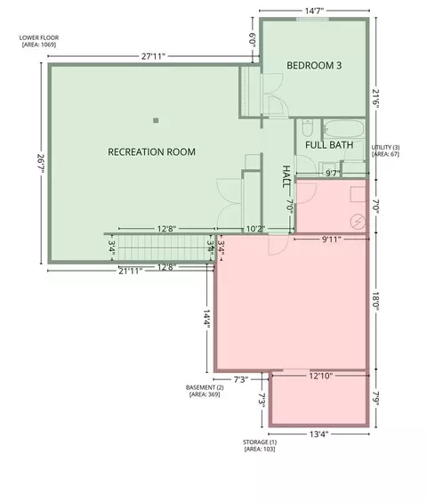 Floorplan - 432 Fitzgerald Dr, Springfield, IL 62711 photo 4 of 5
