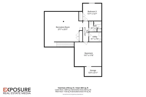 Floorplan - 432 Fitzgerald Dr, Springfield, IL 62711 photo 2 of 5