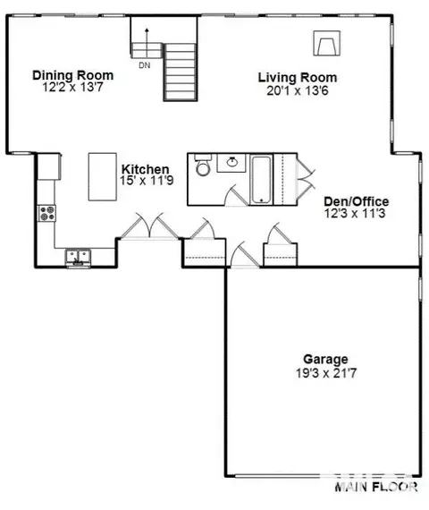 Floorplan - 28 Dean Park Dr, Springfield, IL 62707 photo 1 of 2