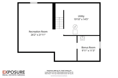 Floorplan - 2520 Sherborn Rd, Springfield, IL 62702 photo 3 of 5
