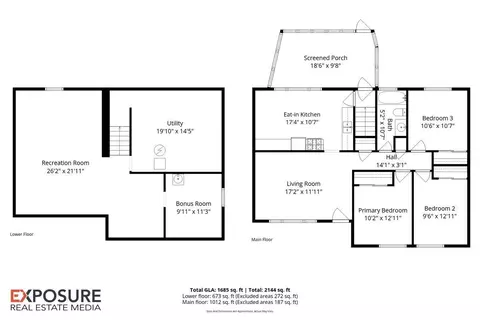 Floorplan - 2520 Sherborn Rd, Springfield, IL 62702 photo 1 of 5