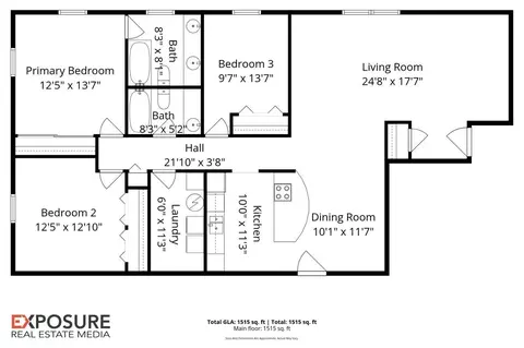 Floorplan - 1309 S Douglas Ave, Springfield, IL 62704 photo 1 of 1