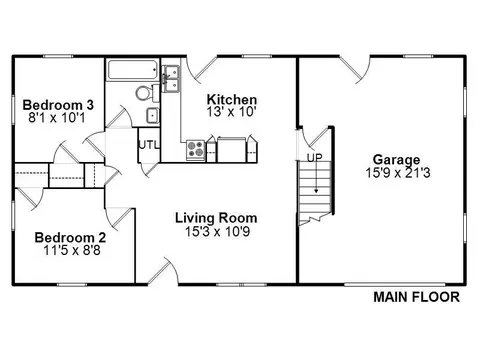 Floorplan - 47 Lilac Ln, Springfield, IL 62702 photo 1 of 2