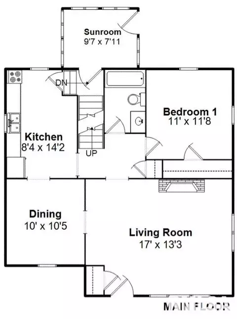 Floorplan - 2130 N 6th St, Springfield, IL 62702 photo 2 of 3