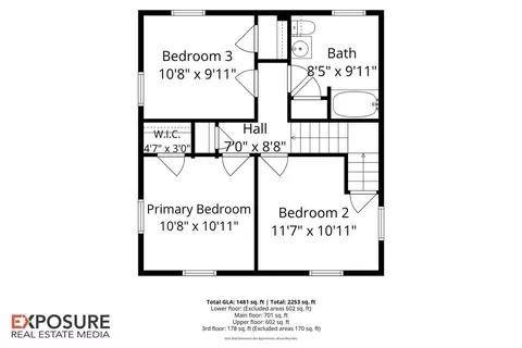 Floorplan - 1804 Lowell Ave, Springfield, IL 62704 photo 2 of 3