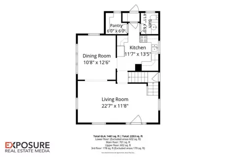 Floorplan - 1804 Lowell Ave, Springfield, IL 62704 photo 1 of 3