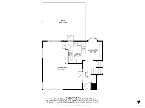 Floorplan - 412 Edgewood St, Morton, IL 61550 photo 2 of 4