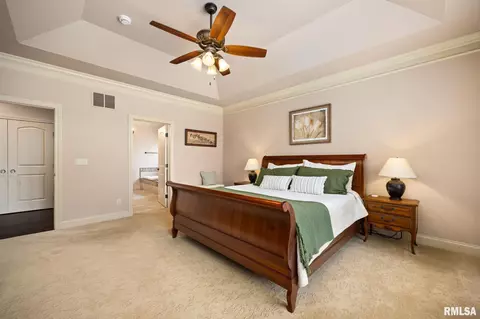 Bedroom - 6410 W Stonebrook Dr, Edwards, IL 61528 photo 2 of 13