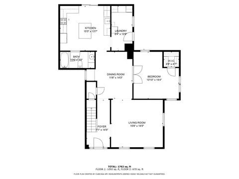 Floorplan - 411 E 3rd St, Delavan, IL 61734 photo 2 of 3