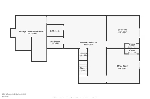 Floorplan - 2022 W Castlemain Dr, Dunlap, IL 61525 photo 3 of 4