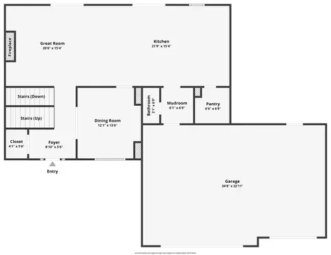 Floorplan - 3000 W Saddle Creek Dr, Dunlap, IL 61525 photo 1 of 3