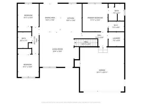 Floorplan - 350 E 4th St, El Paso, IL 61738 photo 1 of 3