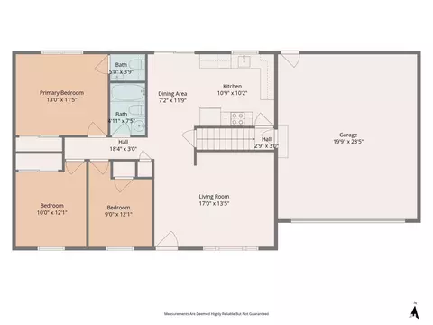 Floorplan - 603 Manor Dr, Metamora, IL 61548 photo 2 of 3