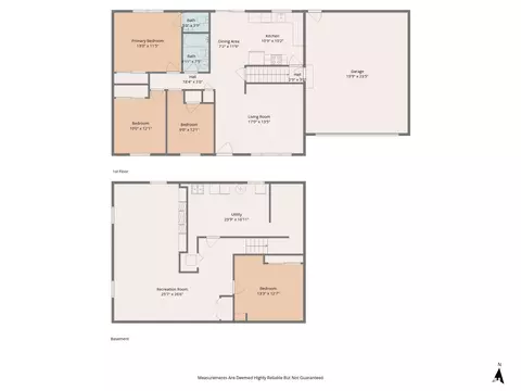 Floorplan - 603 Manor Dr, Metamora, IL 61548 photo 1 of 3