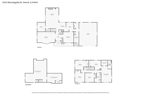 Floorplan - 210 E Morningside Dr, Peoria, IL 61614 photo 3 of 3