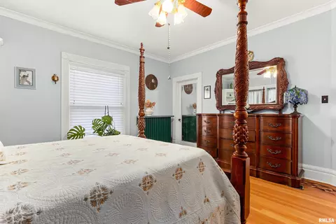 Bedroom - 207 W 3rd St, Delavan, IL 61734 photo 3 of 10