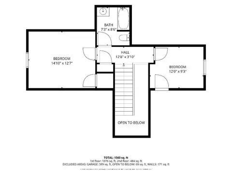 Floorplan - 804 E Marshall St, Marion, IL 62959 photo 2 of 3