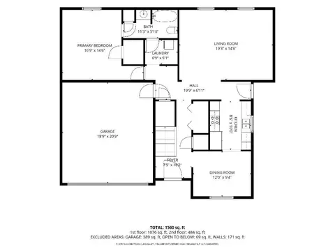 Floorplan - 804 E Marshall St, Marion, IL 62959 photo 1 of 3