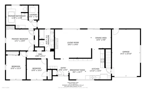 Floorplan - 3 Wilmette Dr, Normal, IL 61761 photo 2 of 3