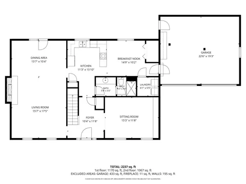 Floorplan - 1004 E Gregory Ave, Marion, IL 62959 photo 3 of 3