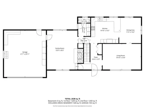 Floorplan - 535 Justa Rd, Metamora, IL 61548 photo 2 of 4