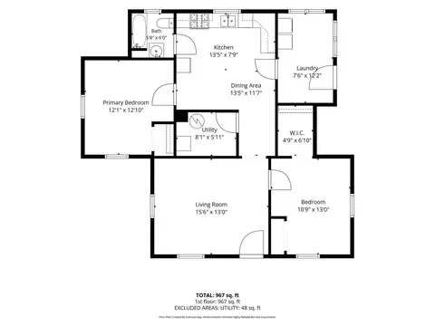 Floorplan - 603 N Maple St, Minier, IL 61759 photo 1 of 1