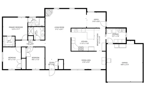 Floorplan - 311 Gateway Rd, Marion, IL 62959 photo 1 of 1