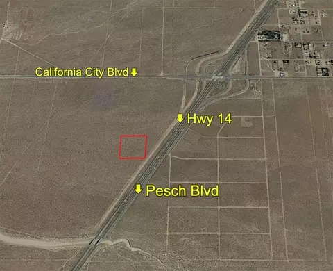 Near Hwy 14 S/o Cal City Blvd, California City, CA 93505