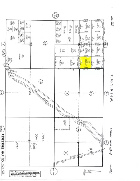 Vic 120th Ste W/125th Ste W, Rosamond, CA 93560