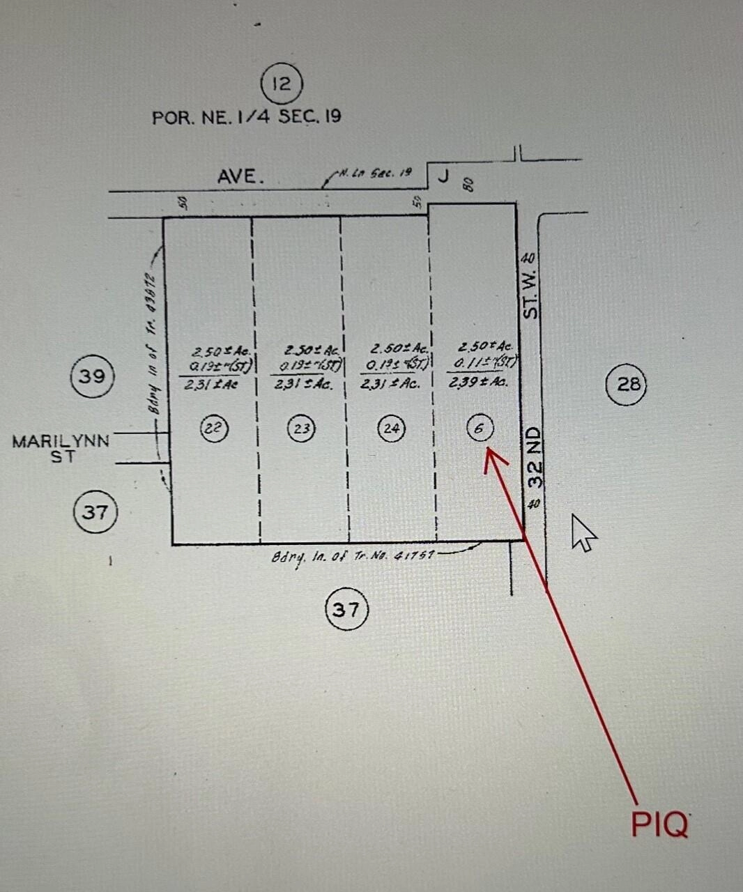 cor 32nd stw Ave Unit J  