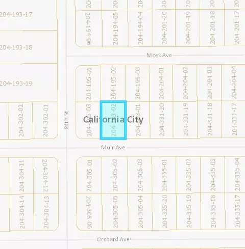 Muir Avenue, California City, CA 93505
