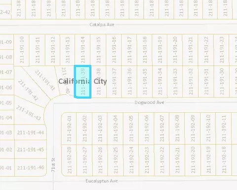 Dogwood Avenue, California City, CA 93505