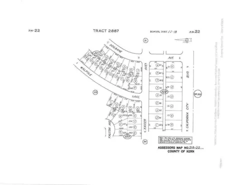Falcon Avenue, California City, CA 93505