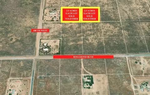 100 Th St W Edwards Ave, Rosamond, CA 93560