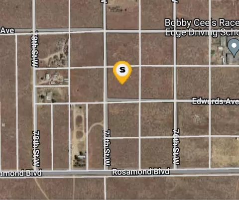 77 Th St W And Edwards, Rosamond, CA 93560