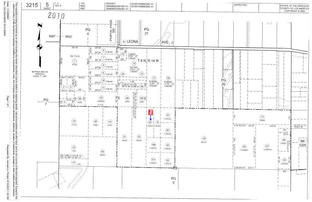 Vac Vic Leona Ave/107th Stw  