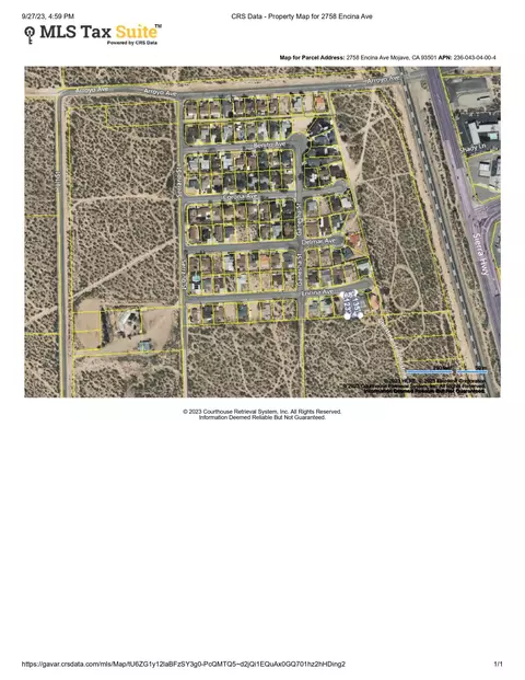 2758 Encina Ave, Mojave, CA 93501