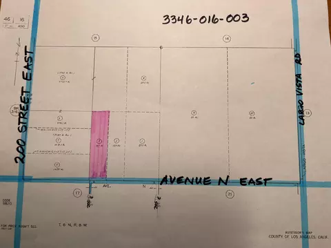 Ave N & 202 East Street E, High Vista, CA 93535