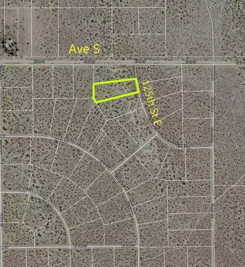 Vac/125th Ste/vic Ave S, Littlerock, CA 93543