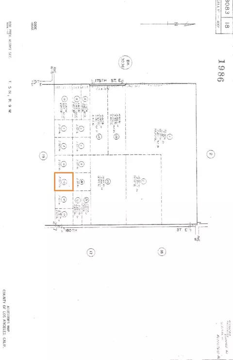 Ave W8 & 178th St E, Palmdale, CA 93591