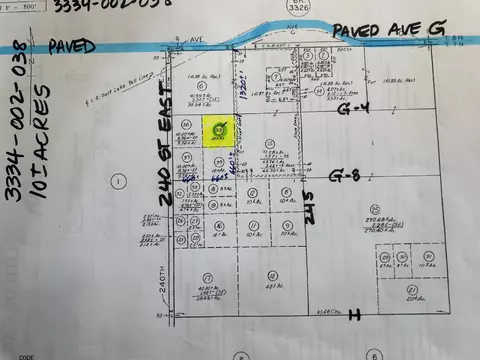 G 4 & 243 Avenue, Lancaster, CA 93535