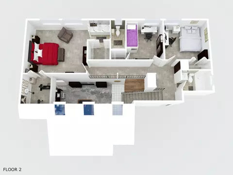 Floorplan - 2532 Key Ct, Lancaster, CA 93536 photo 2 of 3