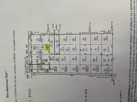 Vic Avenue F2 28th Stw, Lancaster, CA 93536