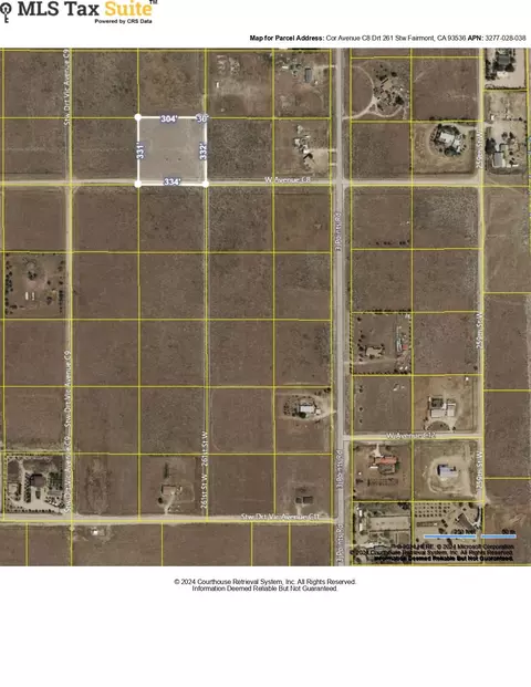 Cor Avenue C8 Drt 261 Stw, Fairmont, CA 93536