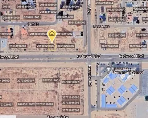 Redwood Boulevard, California City, CA 93505