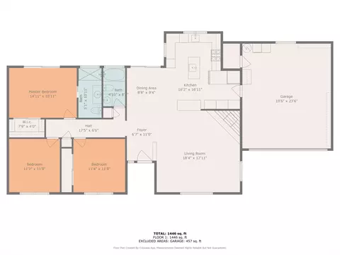 Floorplan - 25801 Cumberland Rd, Tehachapi, CA 93561 photo 1 of 1